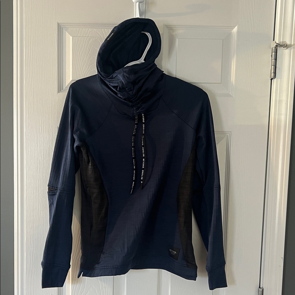 Beyond Navy Blue Pullover Sweatshirt